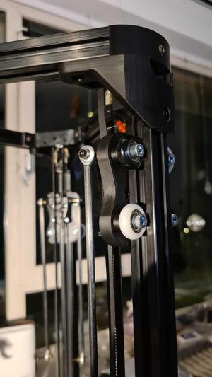 Kossel pulley 4 wheel upgrade