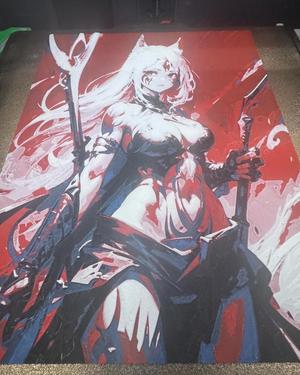 Angry Kitsune Art