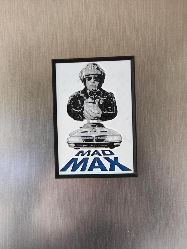 Mad Max original movie poster fridge magnet