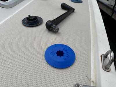 Catalina 30 Swedish Deck Fill Caps