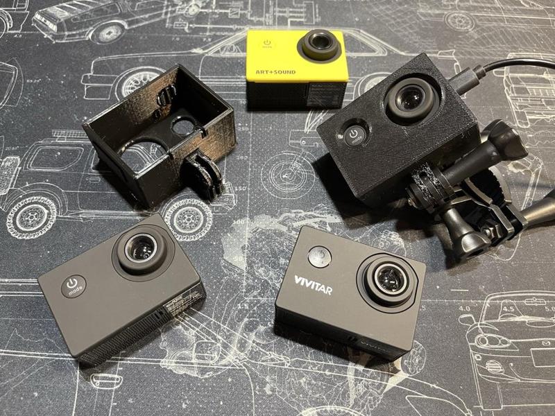 Universal HD Action camera Cage / Mount - aCJ-CamCage 