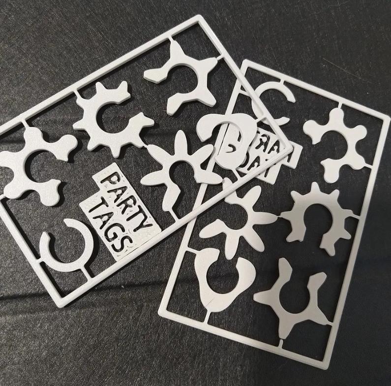 CreditCard Wine Glass Taggers