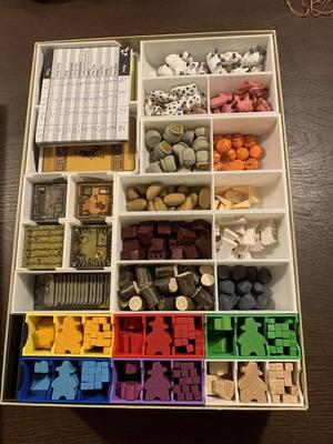 Agricola 2nd edition + 6 player expansion insert