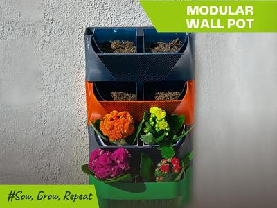 Modular Wall Pot
