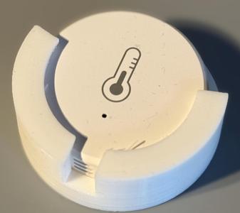 Wall mount for temperature & humidity sensor