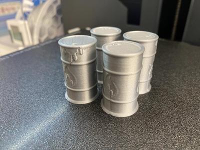 Oil Drum for Hot Wheels Monster Truck Ramp Set