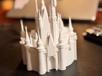 Disney Cinderella Castle Remix–Scaled for A1 Mini