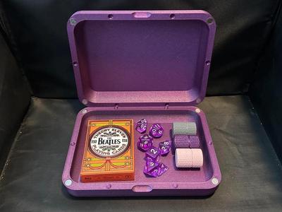 Large Sleek Magnetic Clamshell Storage Box