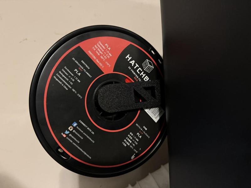 X1/P1 Simple Lateral Side Spool Holder (no additional hardware needed)