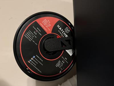 X1/P1 Simple Lateral Side Spool Holder (no additional hardware needed)
