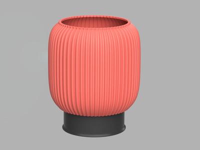 Plated Capsule Lamp