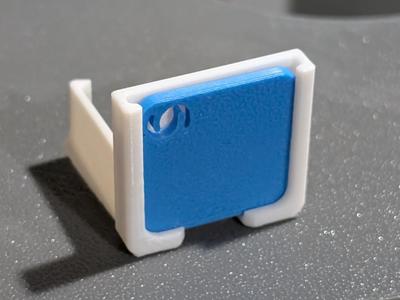 Filament Shelf Label system with BambuLab swatches