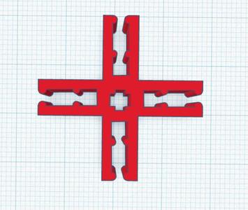 Cruz Encaixe Lego