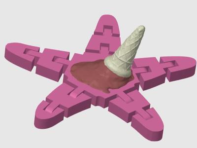 Flexi Ice Cream Starfish 
