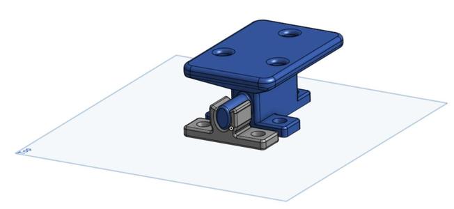 Door handle with latch