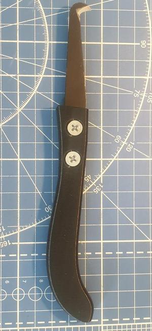 Tile seam reopen tool handle