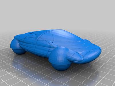 Roller Ball Tires EV concept