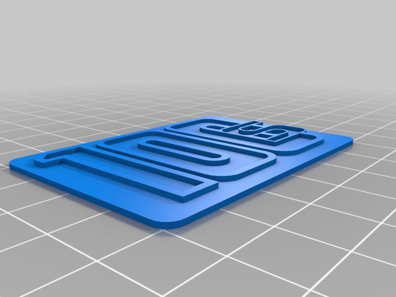 BMW R100S Emblem-Heckverkleidung