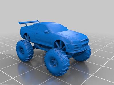 Skyline Monster Truck 