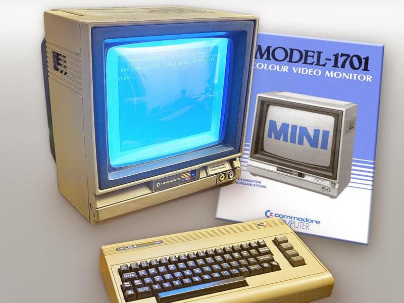 Commodore 1701 Monitor Mini for the C64 Mini