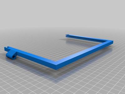 Endpieces for modular DM screen