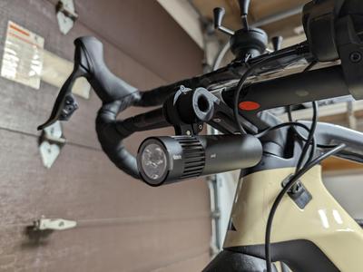 Canyon CP07 Gravel Cockpit handlebar light mount adapter 