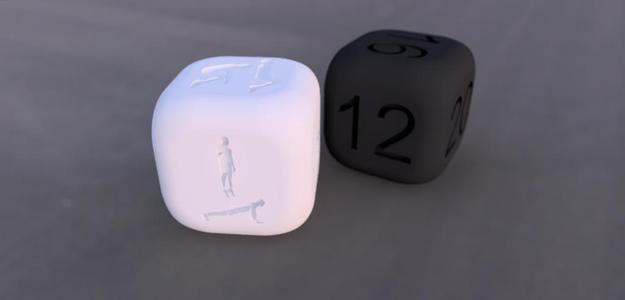 Quick Exercise dice game