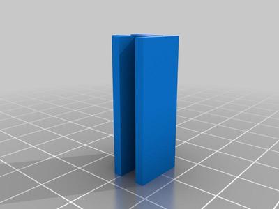 Box corner profile for 4mm wood sheets