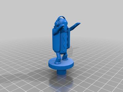 Dancing Hot Dog - Z Axis Spinner