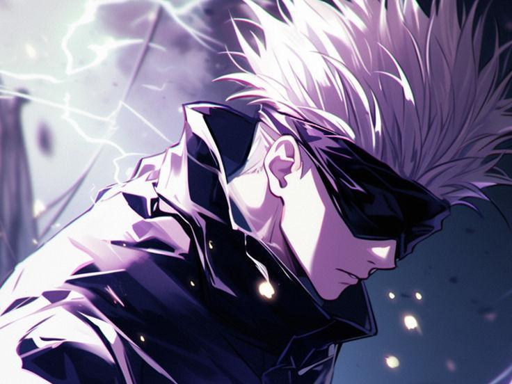 Satoru Gojo Purple Lightning Hueforge