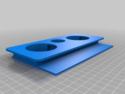 Triumph Spitfire gauge mount