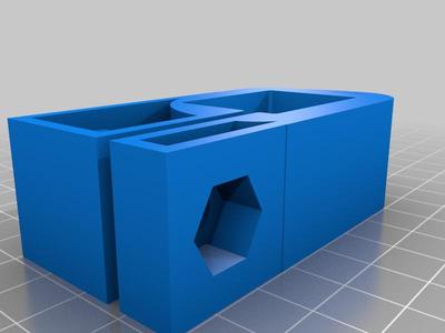 Bar clamp for Thule rectangular bar