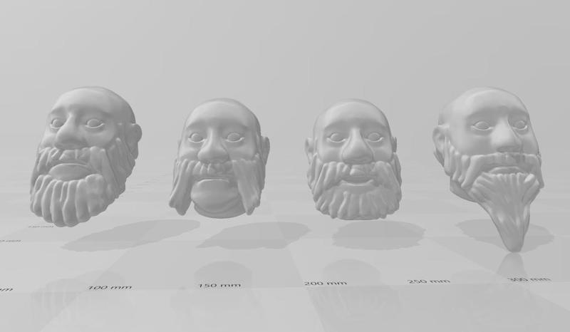 Space Dwarves Heads