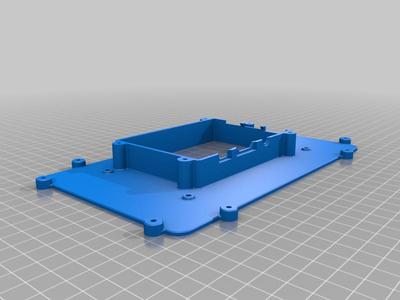 Handheld case backplate