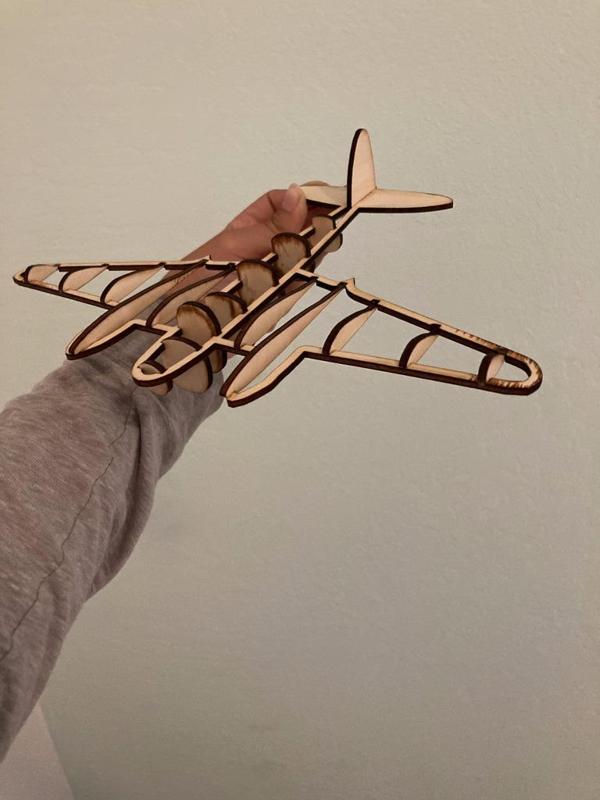 de Havilland Mosquito for laser cutter
