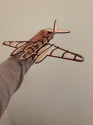 de Havilland Mosquito for laser cutter