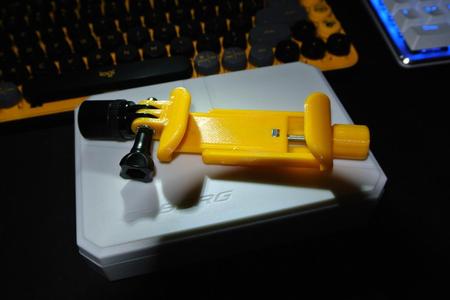 Gopro 3 finger mount with nut