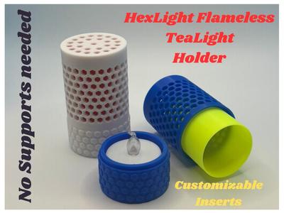 HexLight Flameless Tea Light Holder