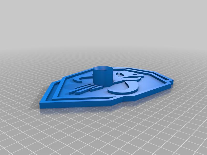 Mandalorian Helmet Stand Base