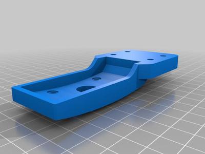 Motor bracket for 2" Crayford telescope focuser