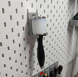 Mallet Holder for IKEA Skadis