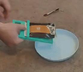 Cat food pouch dispenser - updated 3/8