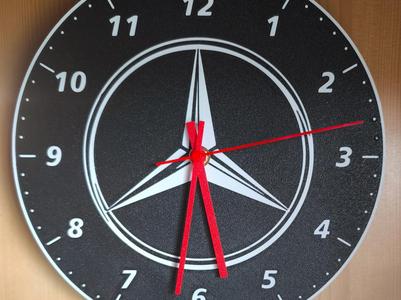 Mercedes dial for wall clock