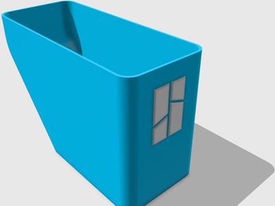 Filament Purge Bin for Bambu Lab X1C–Keep It Clean