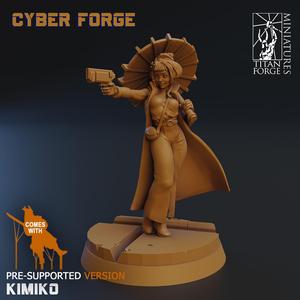 Kimiko Cyberpunk Lady