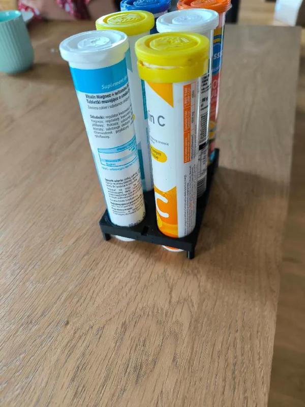 effervescent tablets holder   