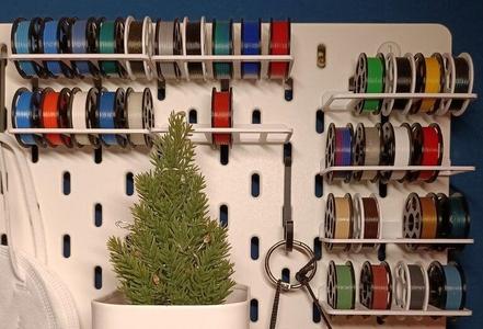 Skadis Mini Filament Spool Shelf