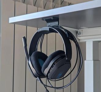 Ikea Rodulf desk headphones headset hanger mount holder   