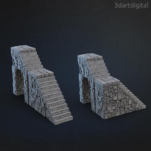 Stairs and Archway·