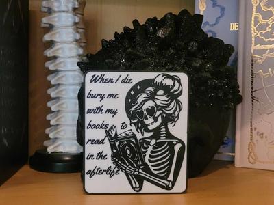 Bookshelf Sign - The Afterlife